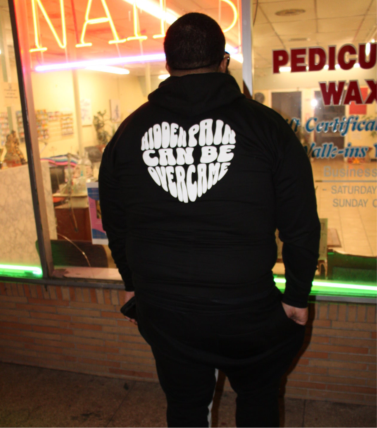 "OVERCOME" HOODIE