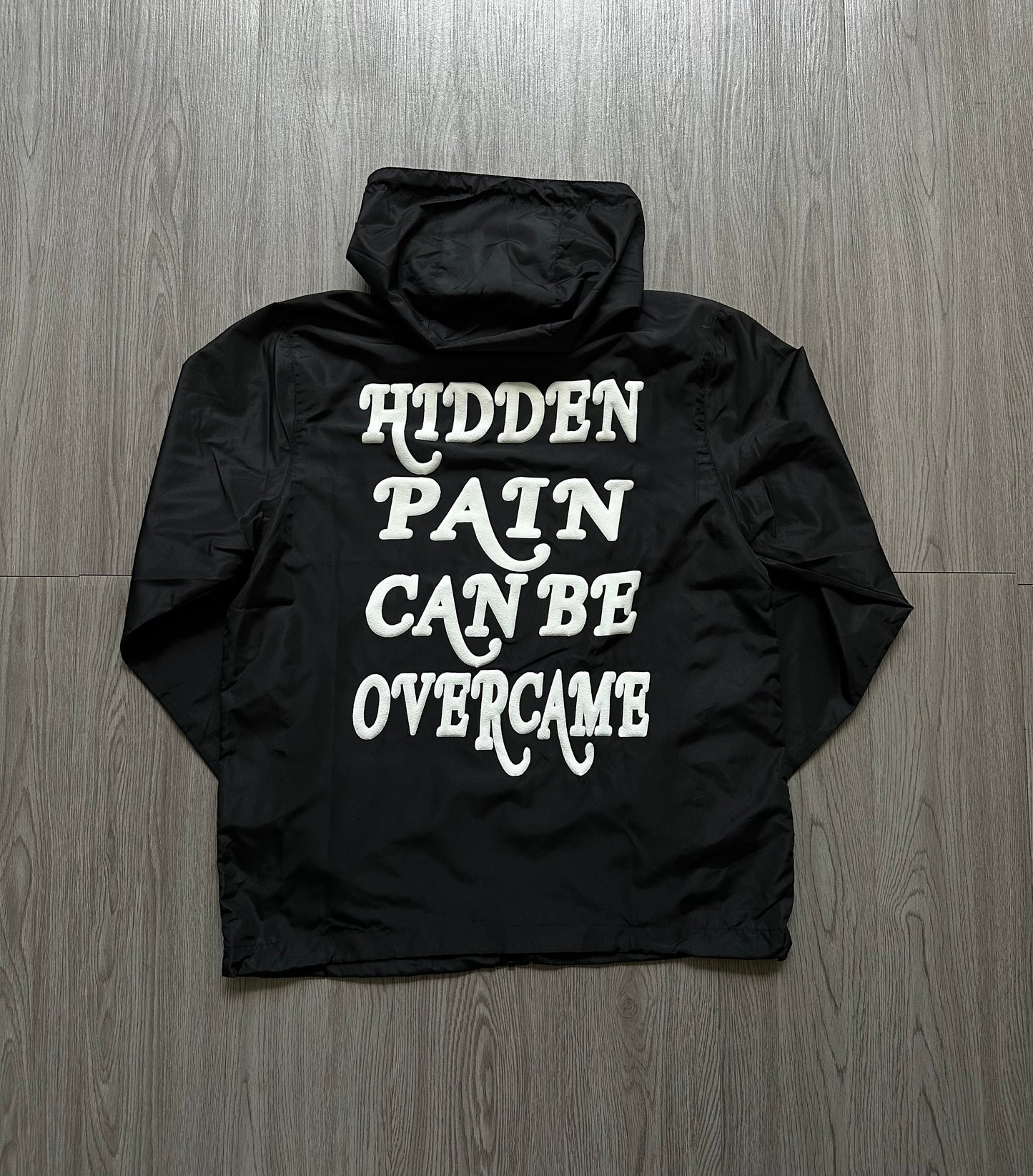 “OVERCAME” WINDBREAKER