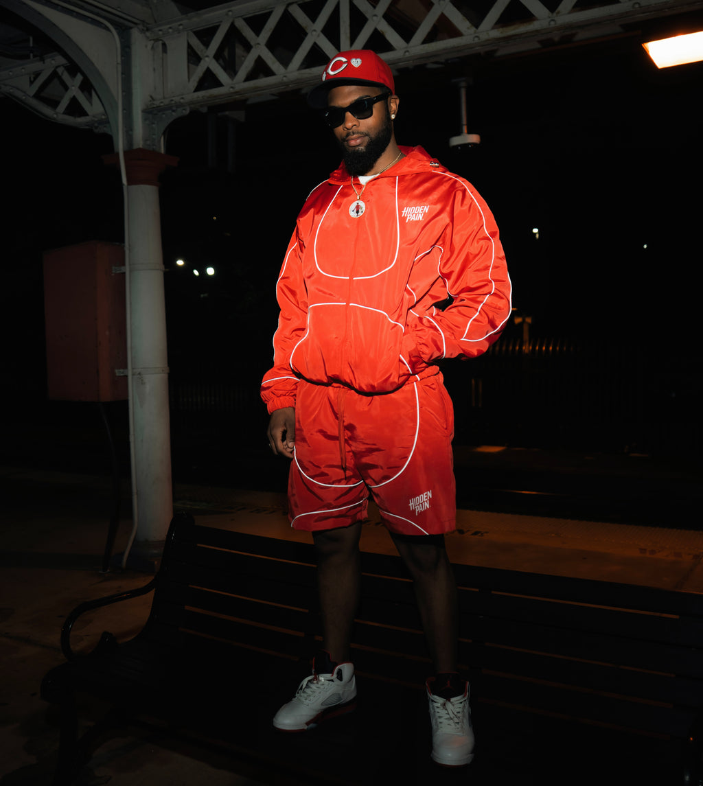 “RED” WINDBREAKER SET