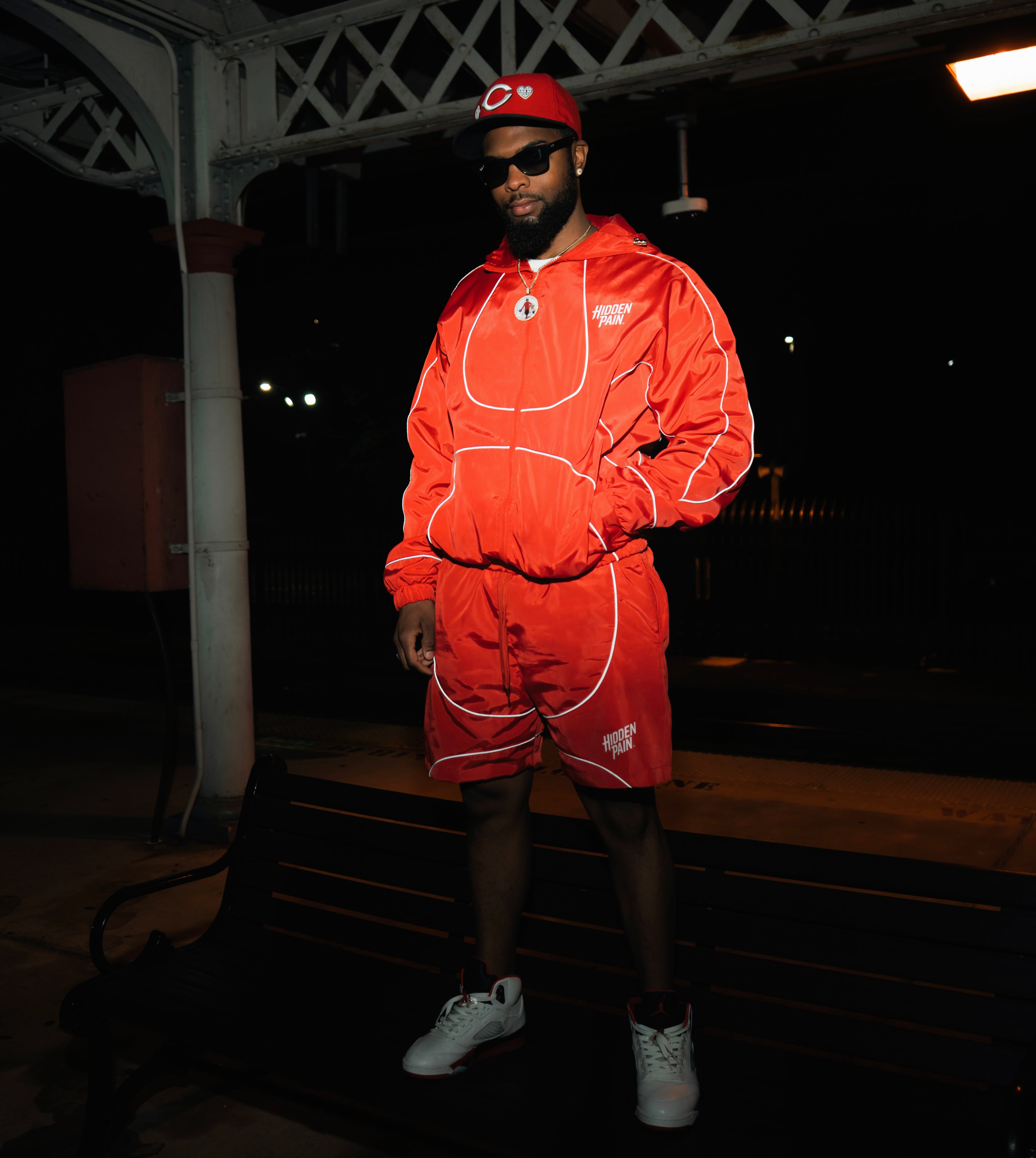 “RED” WINDBREAKER SET