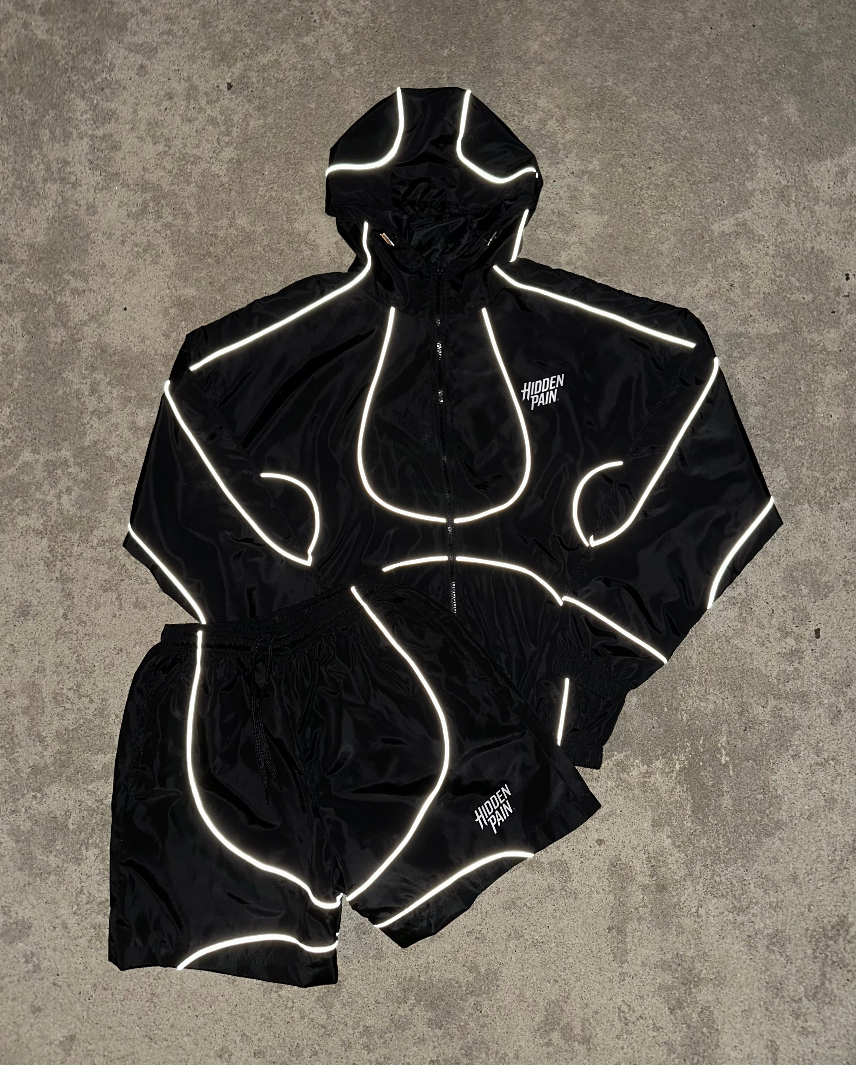 “BLACK” WINDBREAKER SET