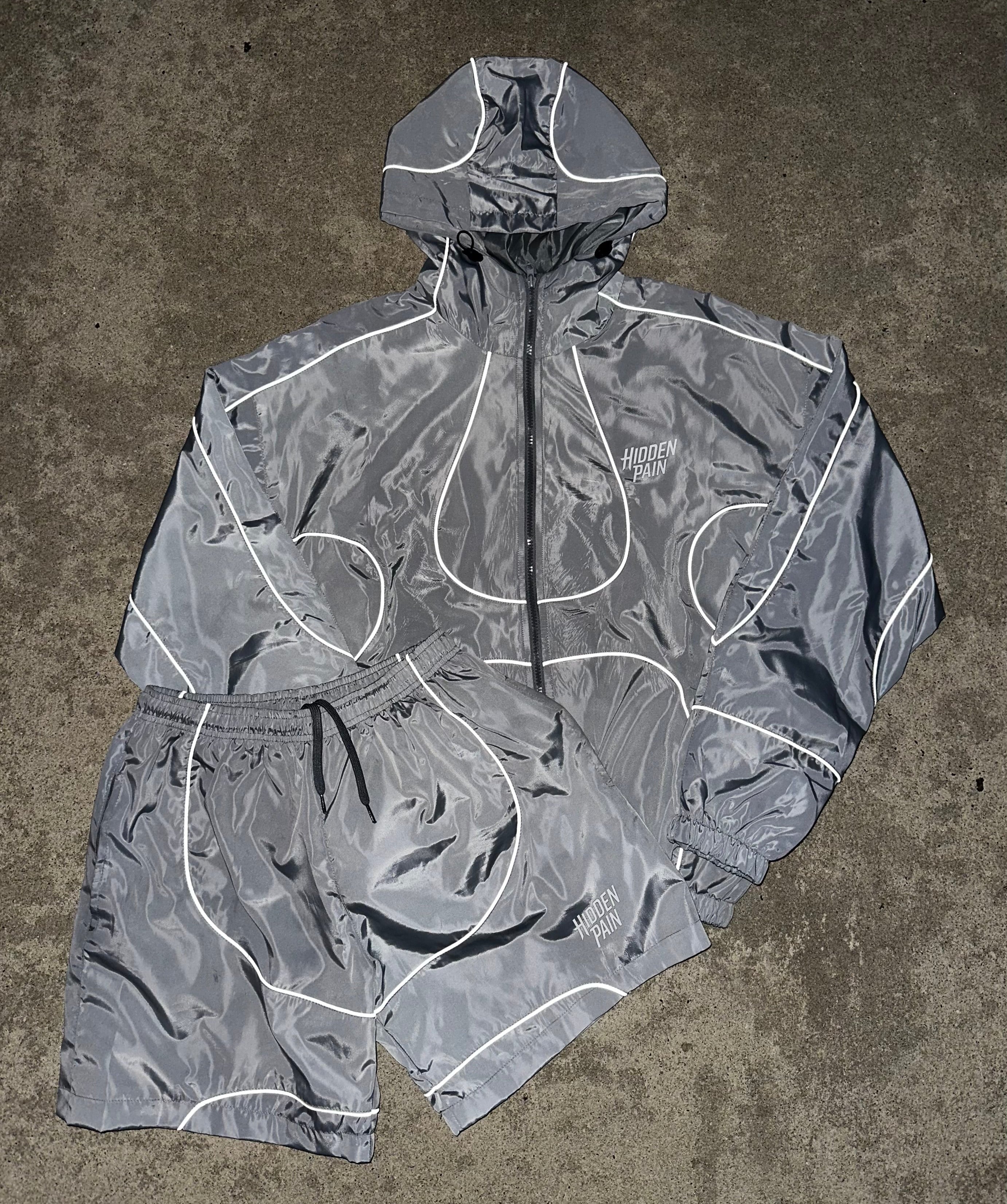 “GRAY” WINDBREAKER SET
