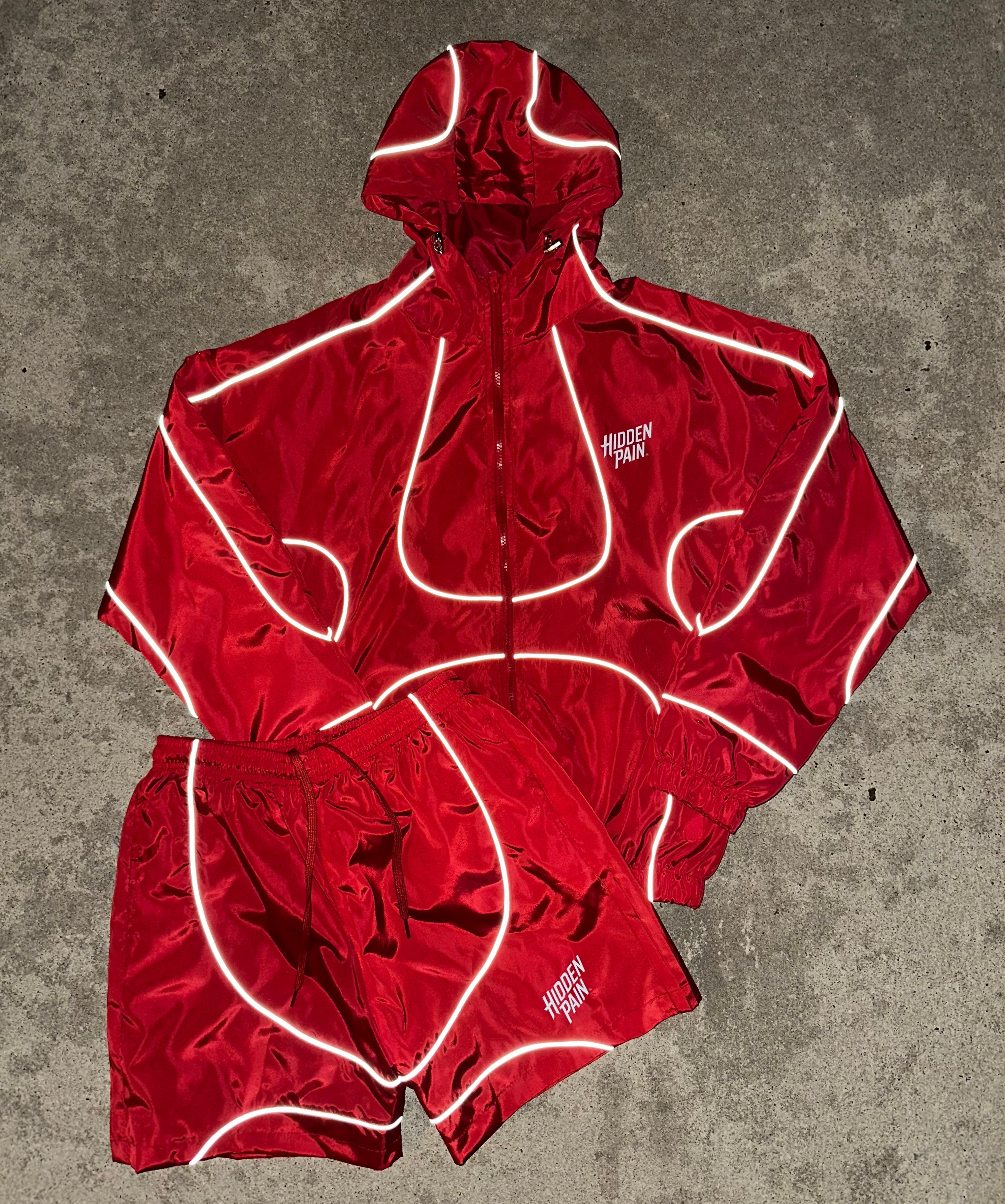 “RED” WINDBREAKER SET
