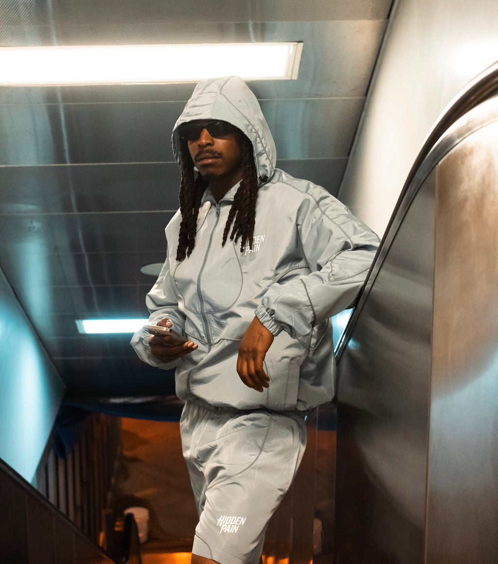 “GRAY” WINDBREAKER SET
