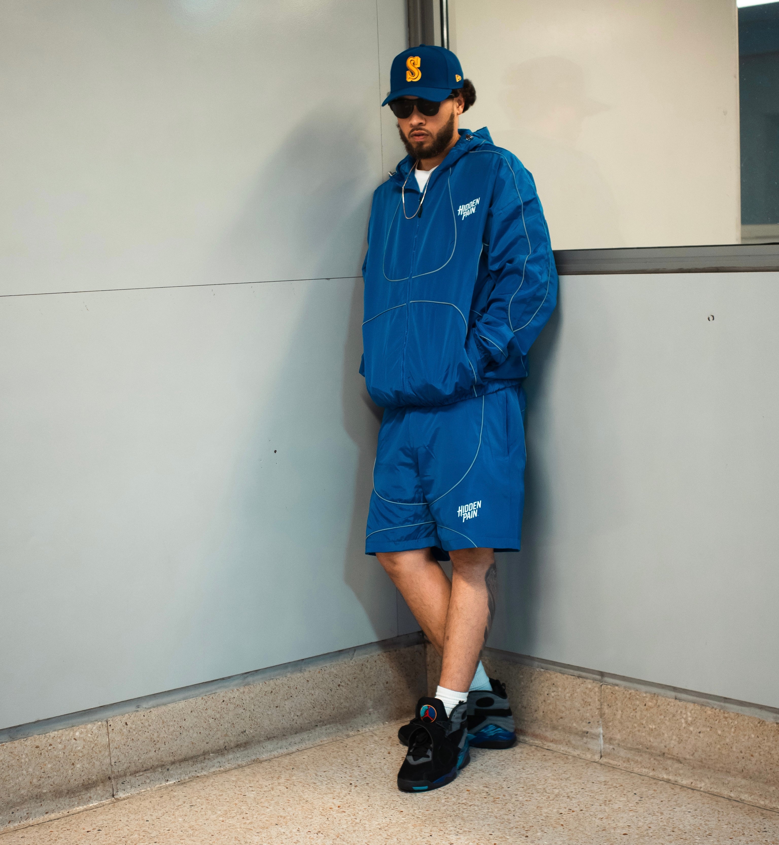 “BLUE” WINDBREAKER SET