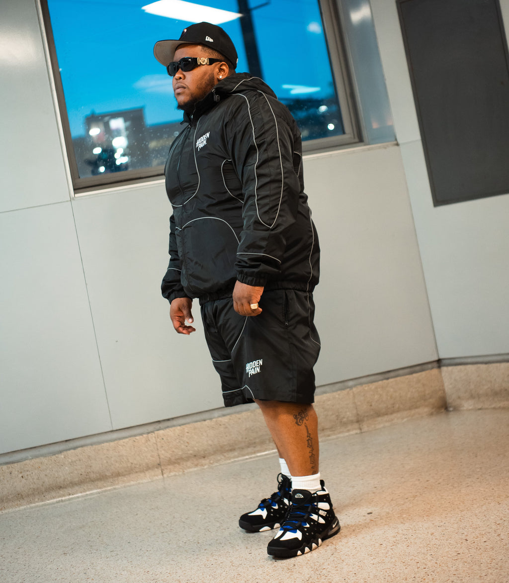 “BLACK” WINDBREAKER SET