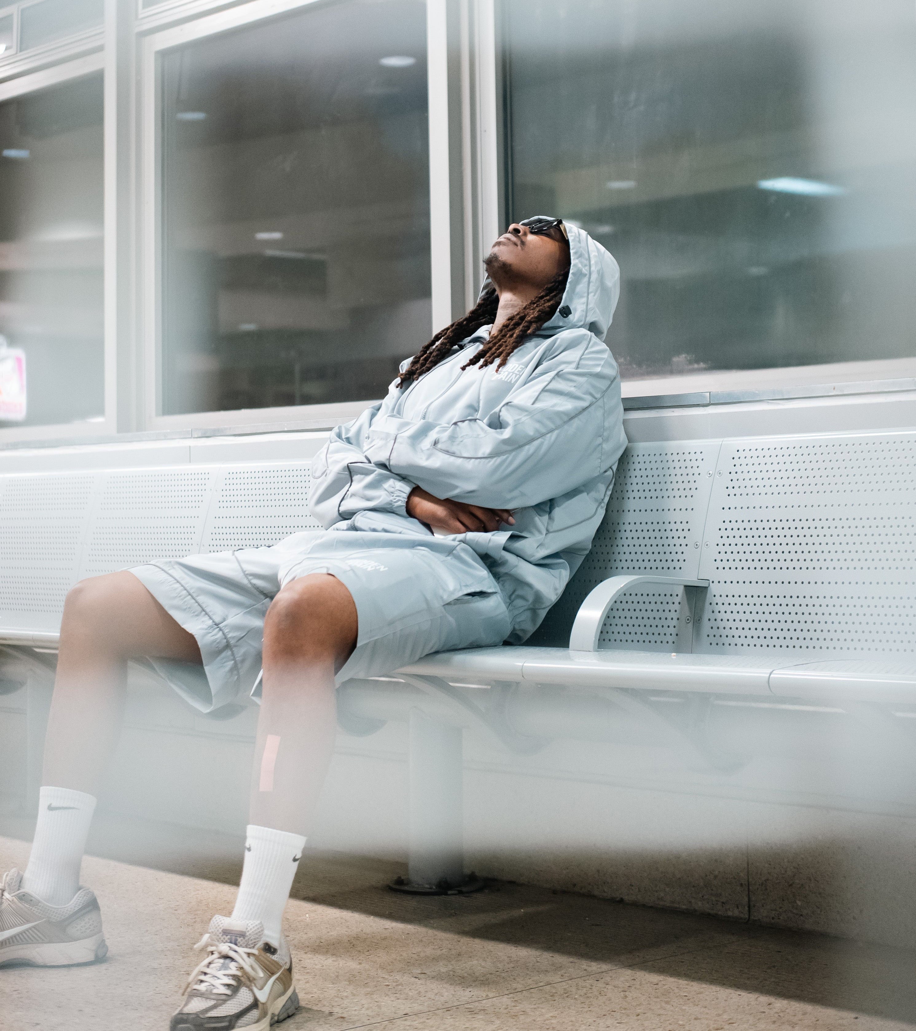 “GRAY” WINDBREAKER SET
